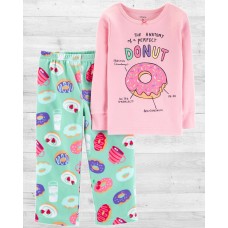 Пижама с флисовыми штанами "Пончик" Картерс